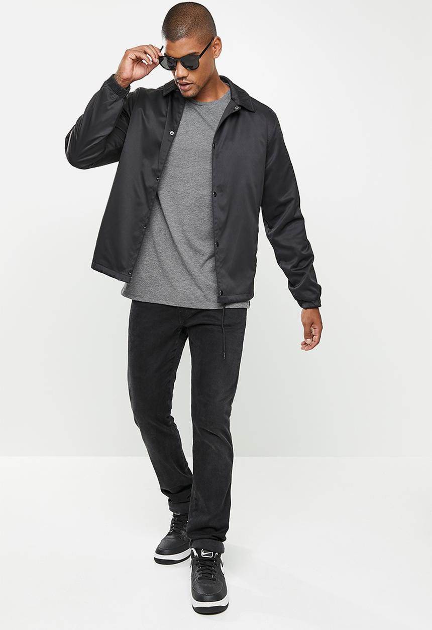 Trendyol - Drake regular fit 2 pack tees - anthracite