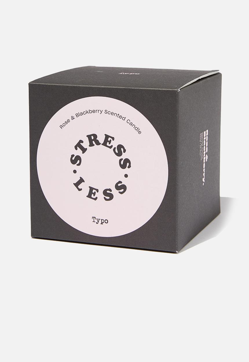 Typo - Baller candle - whisper pink stress less