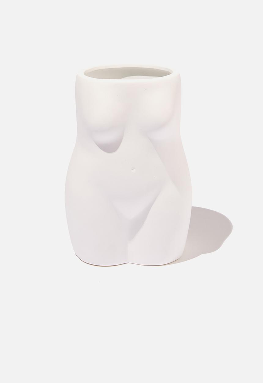 Typo - Body shaped planter - white body!
