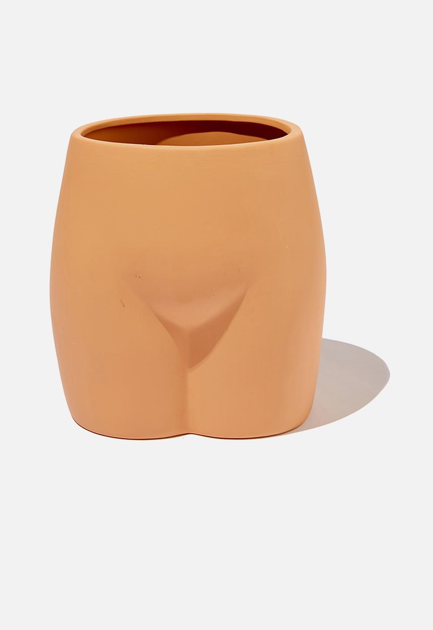 Typo - Big butt planter-terracotta butt!