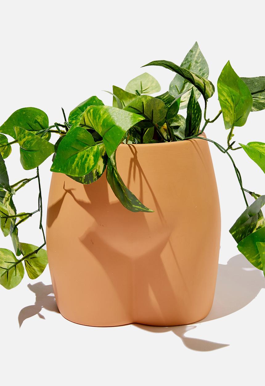 Typo - Big butt planter-terracotta butt!