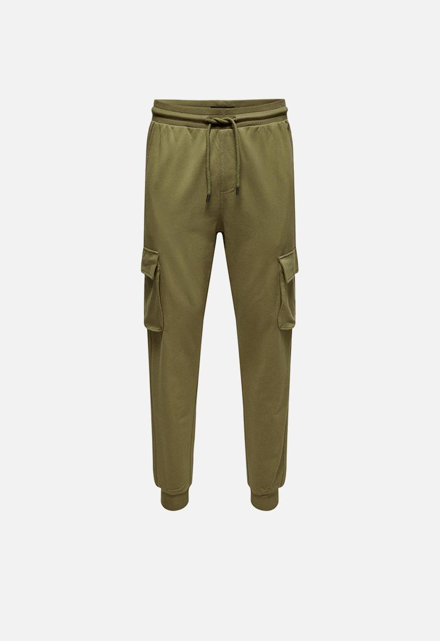Only & Sons - Onskian life kendrick cargo  pant - olive night