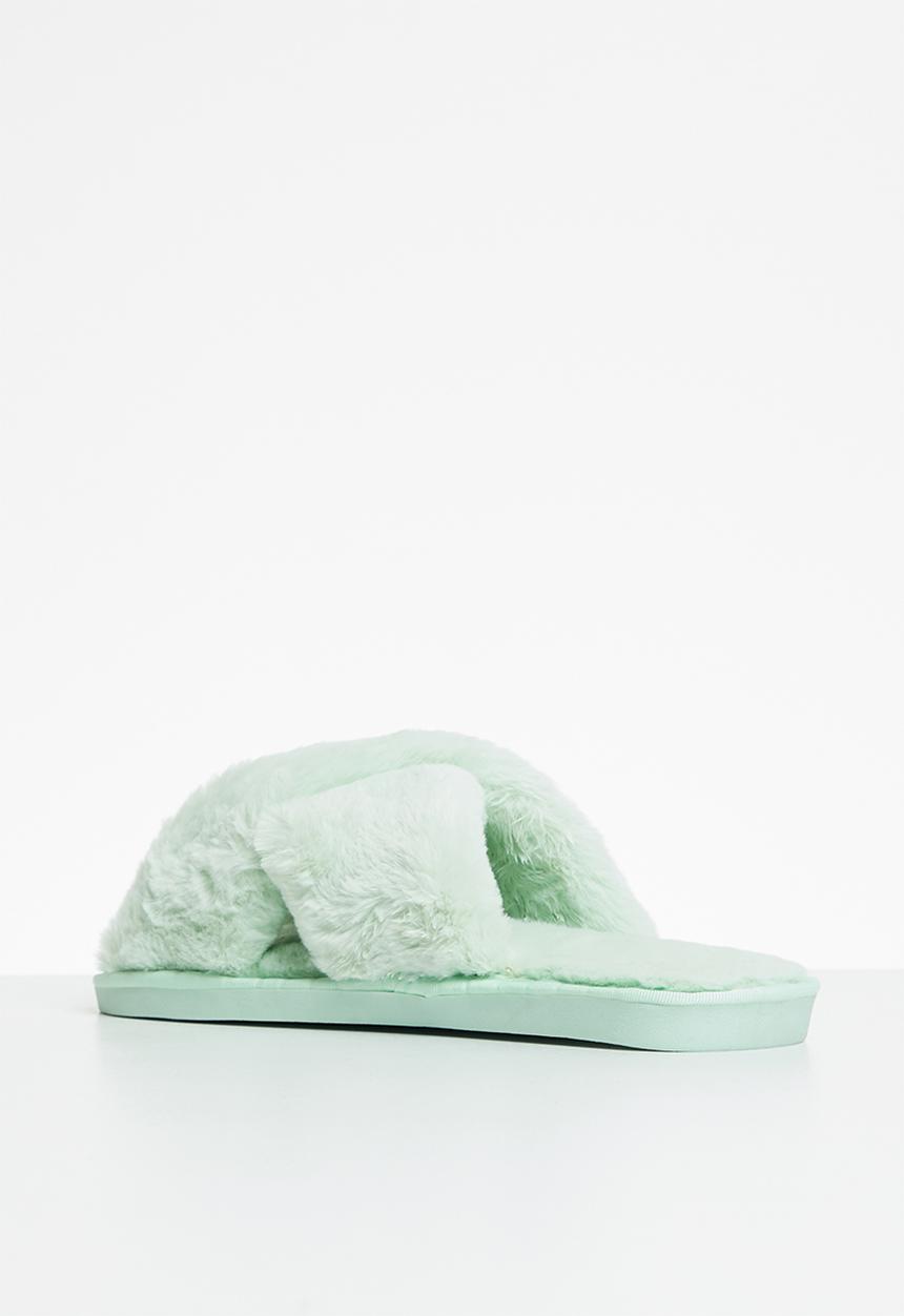 dailyfriday - Rockabye crossover strap slipper - mint