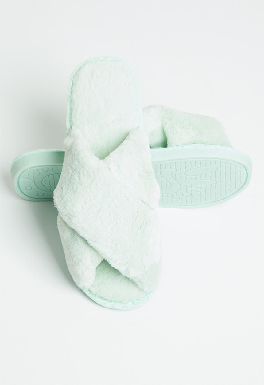 dailyfriday - Rockabye crossover strap slipper - mint