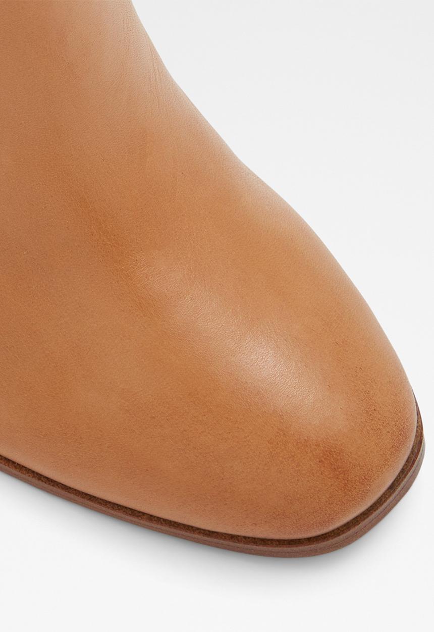 ALDO - Noemieflex leather boot - dark beige