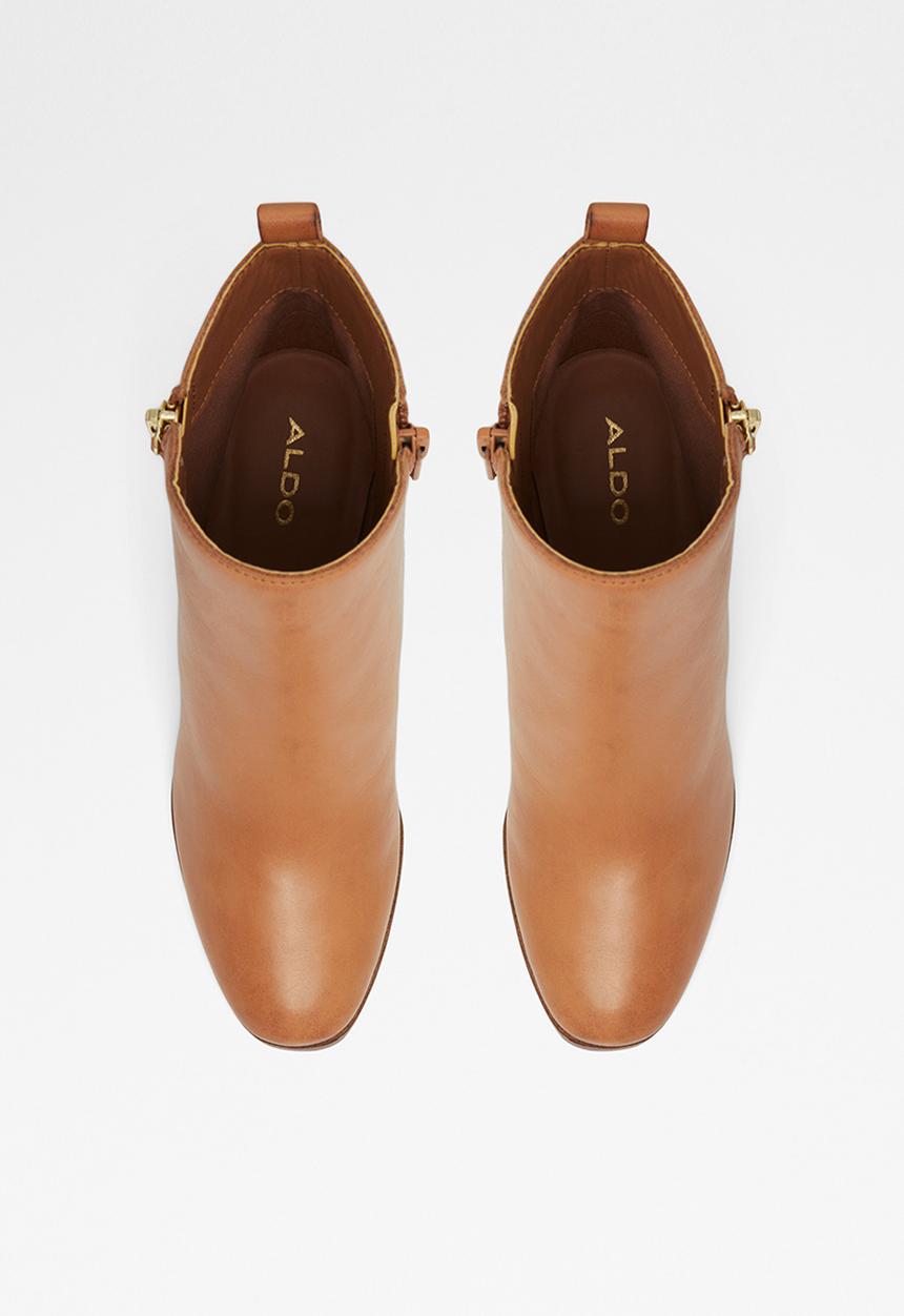 ALDO - Noemieflex leather boot - dark beige