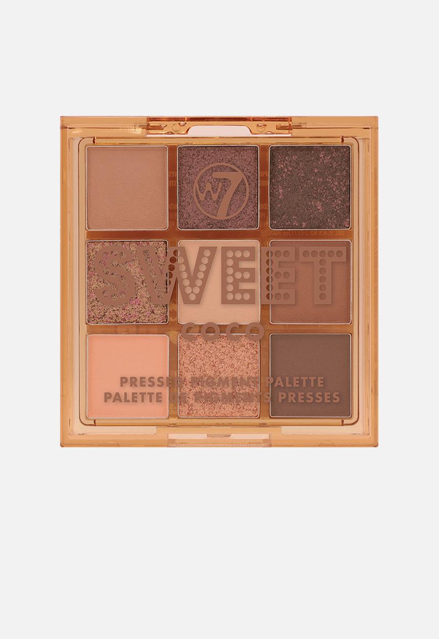 W7 Cosmetics - Sweet Coco Pressed Pigment Palette