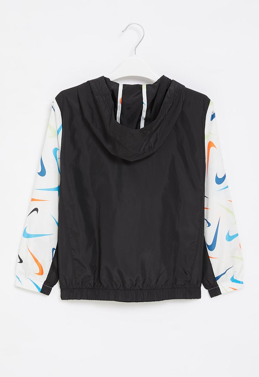 Nike - Nkb nsw woven anorak aop - black