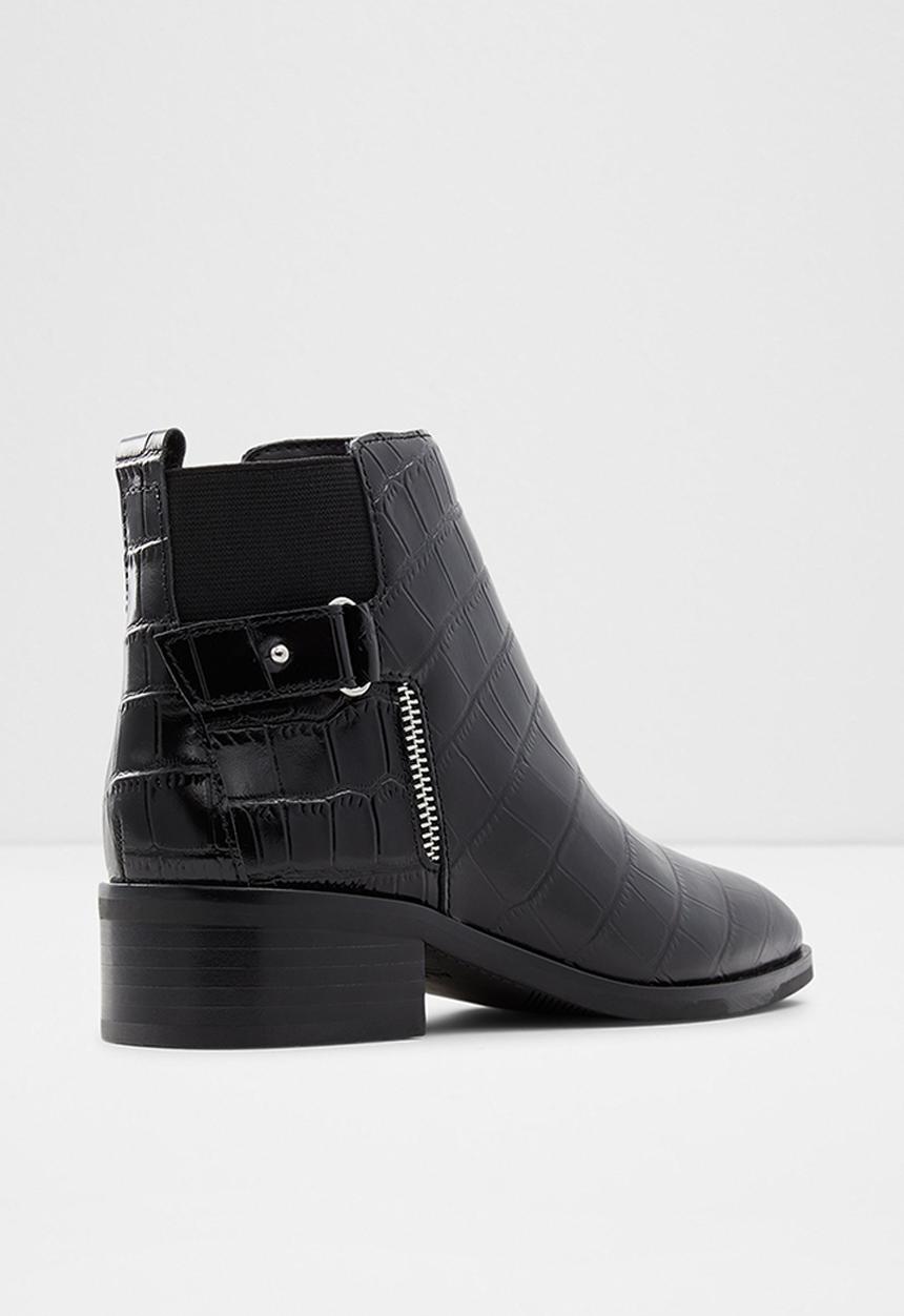 ALDO - Oneraven leather boot - black