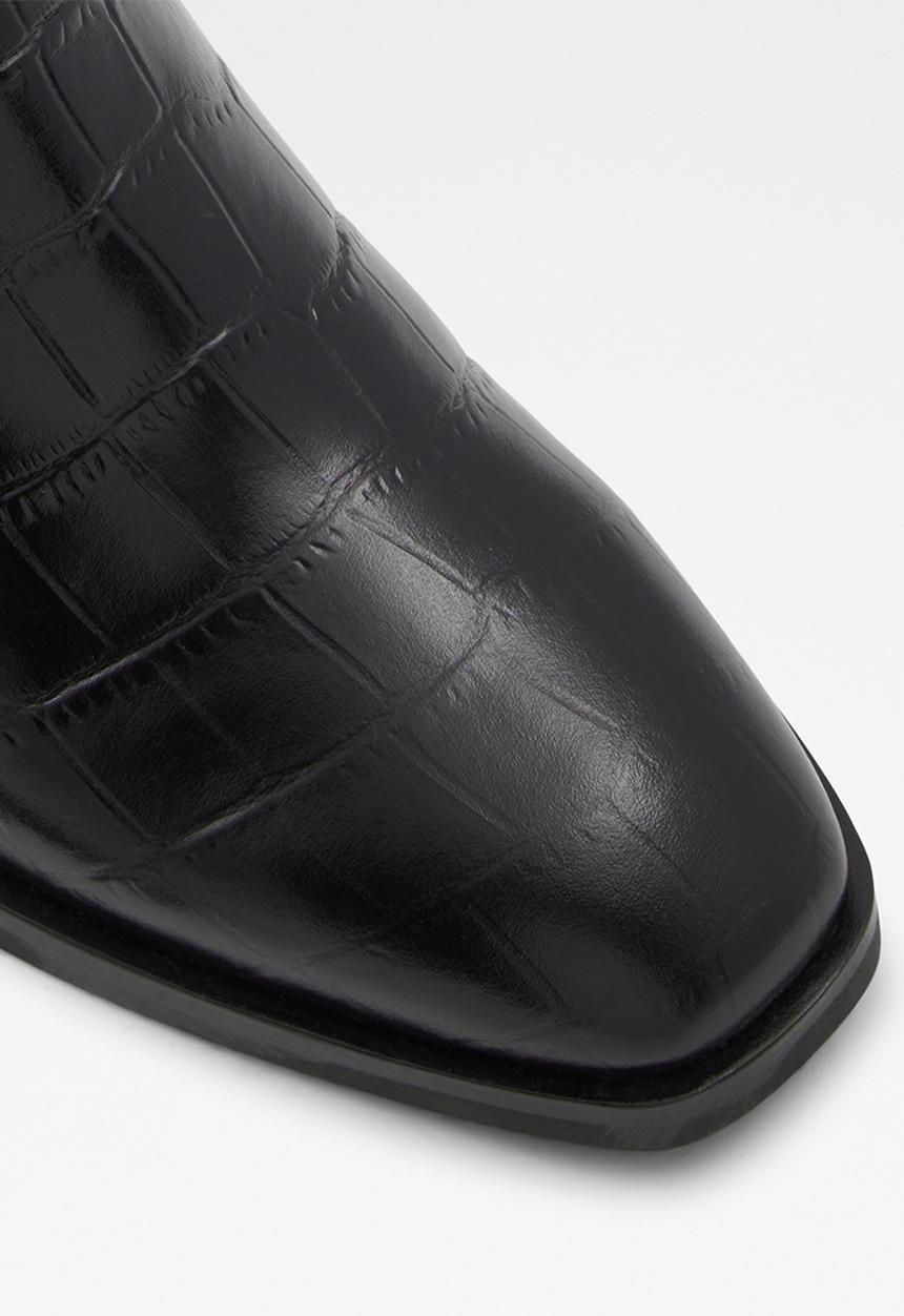 ALDO - Oneraven leather boot - black