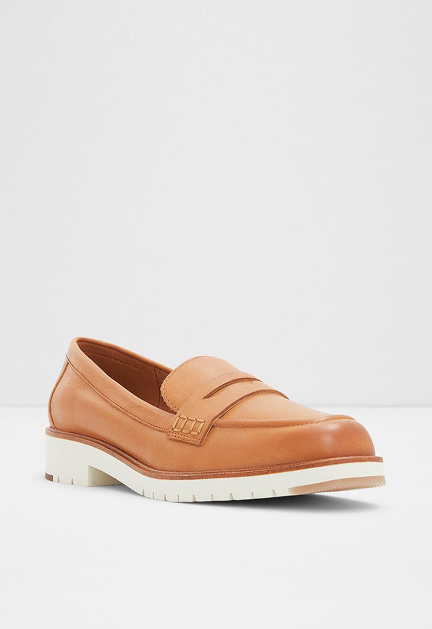 ALDO - Ibreda leather loafer - medium brown