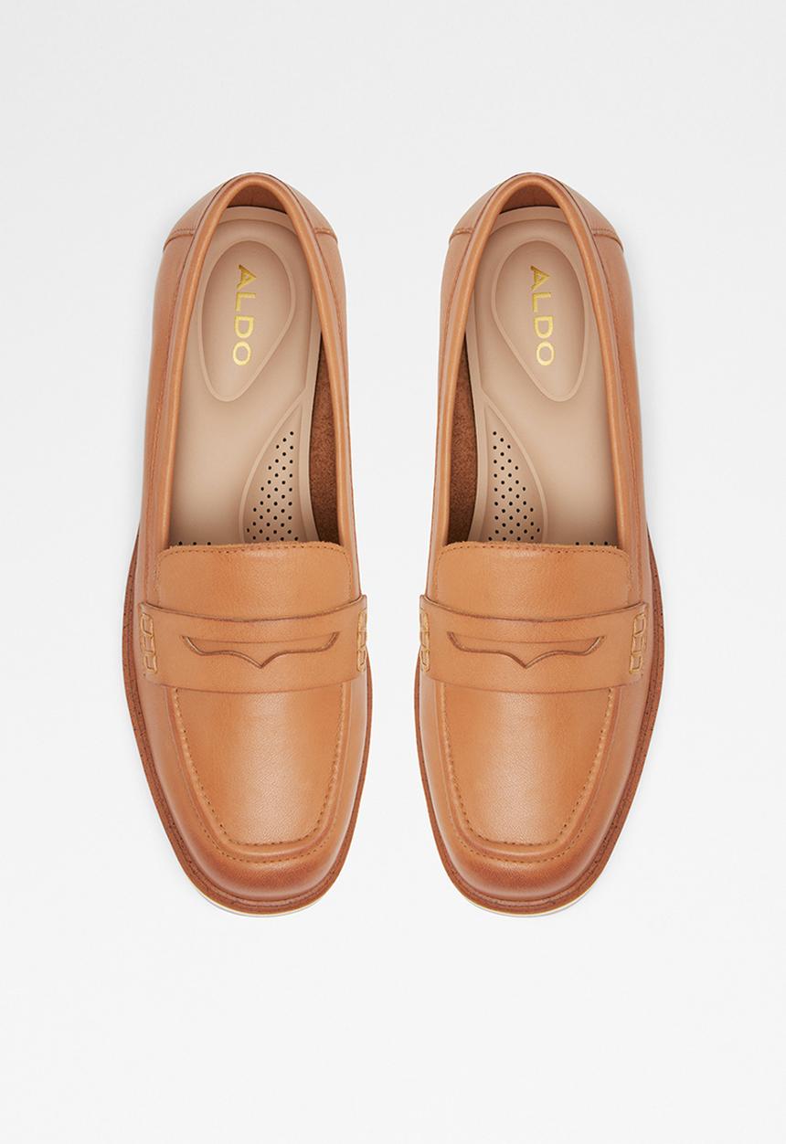ALDO - Ibreda leather loafer - medium brown