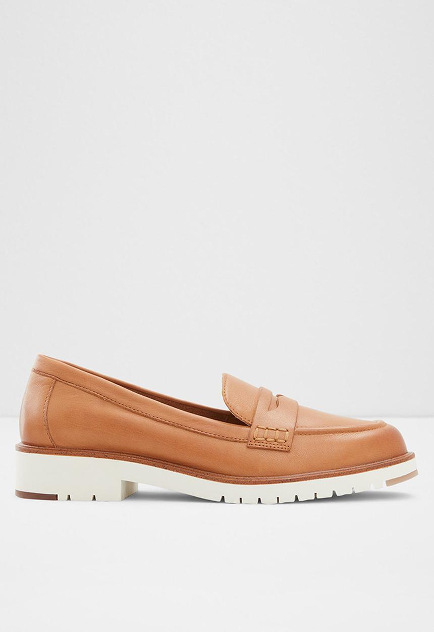 ALDO - Ibreda leather loafer - medium brown