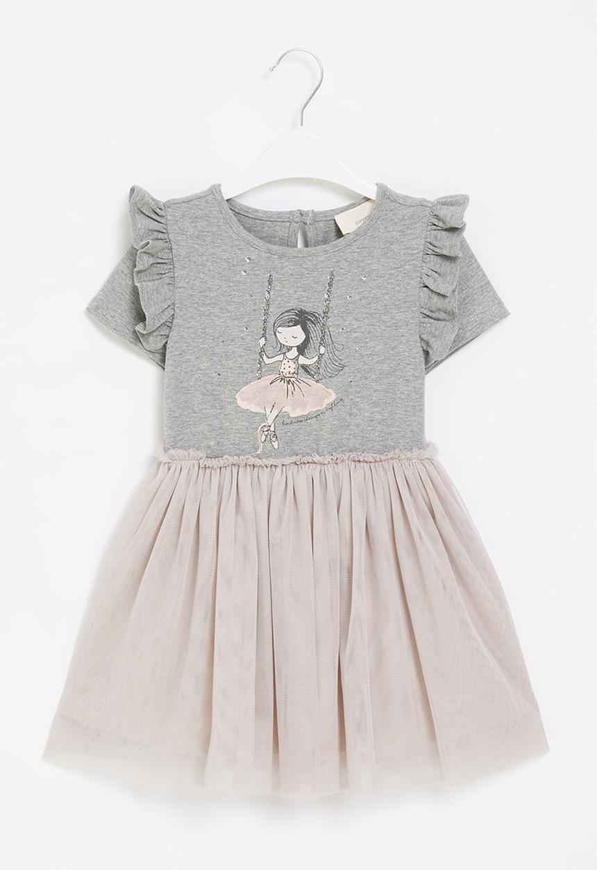 Superbalist Kids - Combination dress - grey