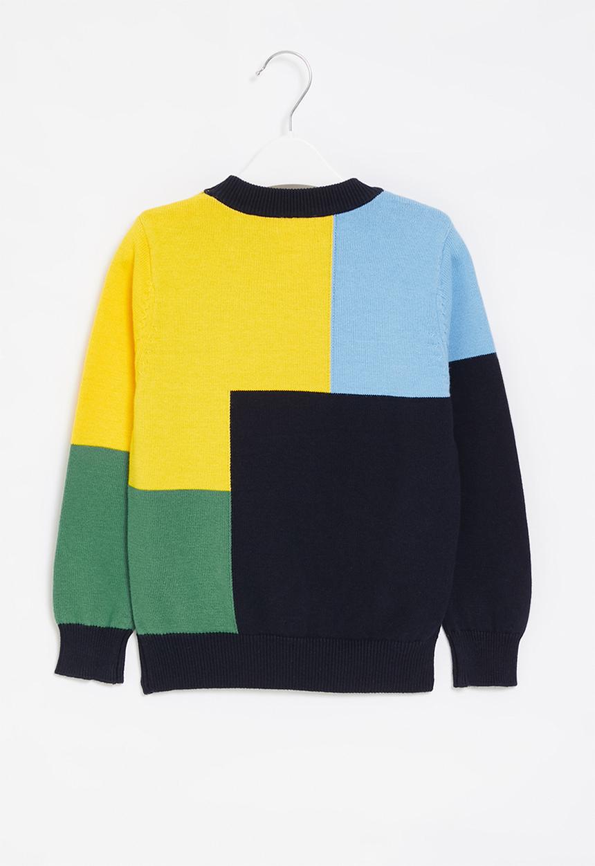 Pop Candy - Boys crocodile sweater - multi