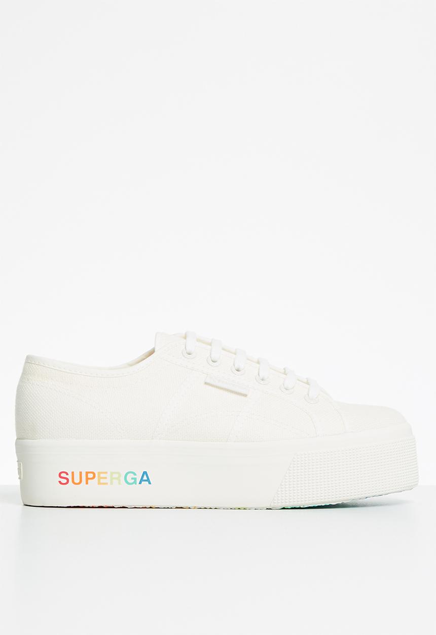 SUPERGA - 2790 shaded lettering - white avorio