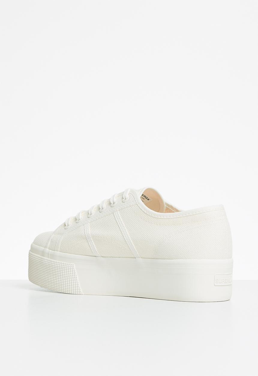 SUPERGA - 2790 shaded lettering - white avorio