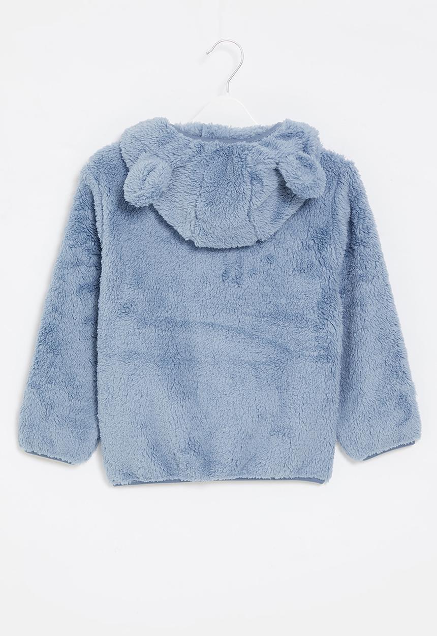 Pop Candy - Boys teddy jacket - blue