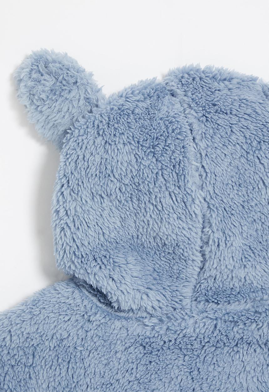 Pop Candy - Boys teddy jacket - blue