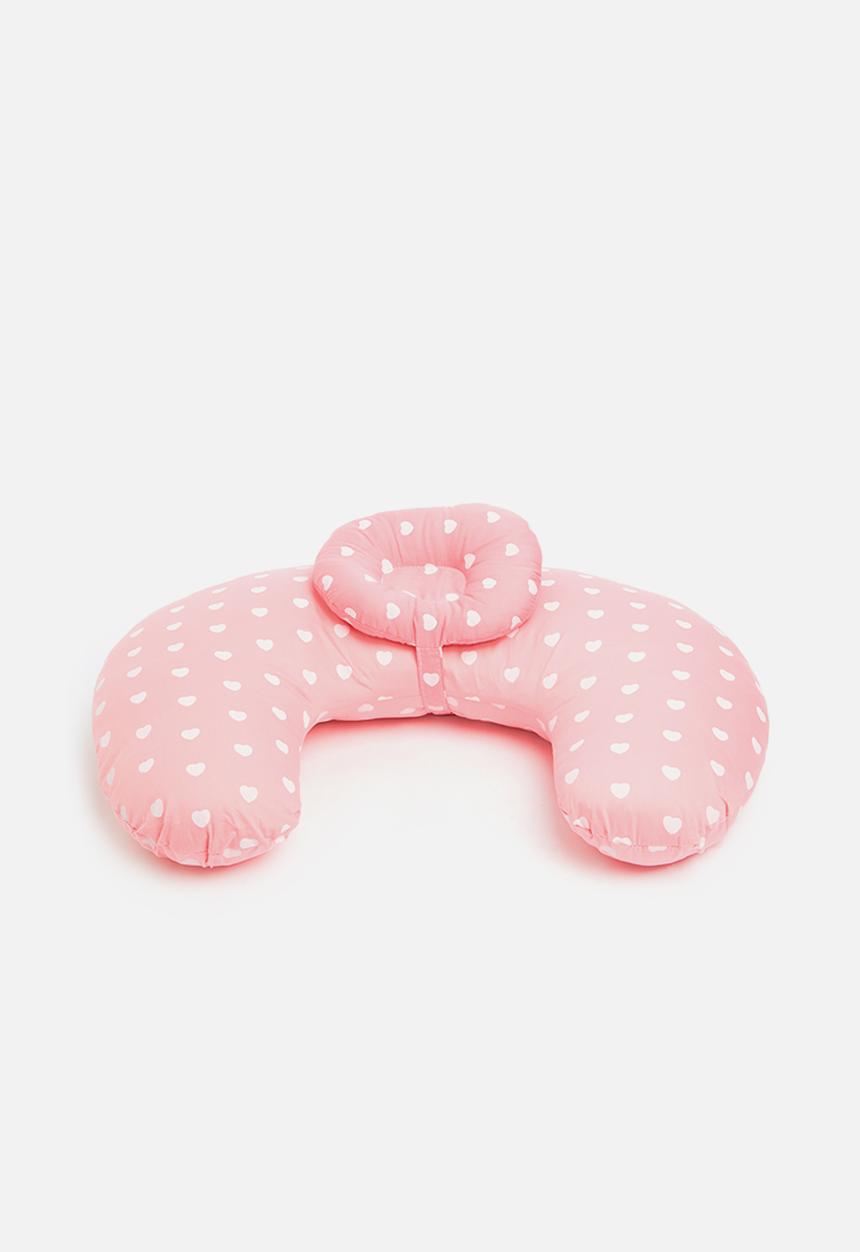 Pop Candy - Heart print pillow - pink