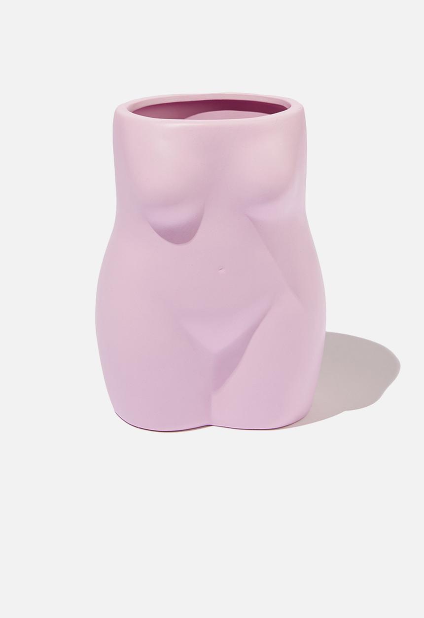 Typo - Body shaped planter - lilac 