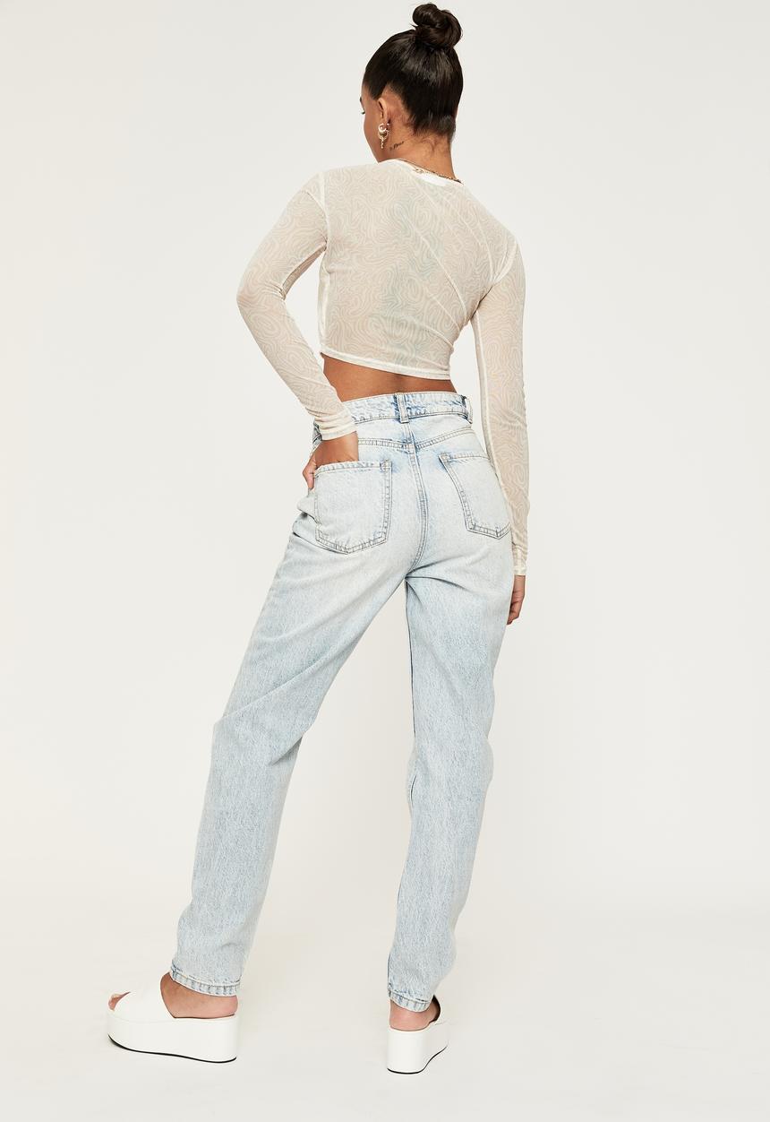 Supré  - Classic mom denim jean - twilight vintage blue