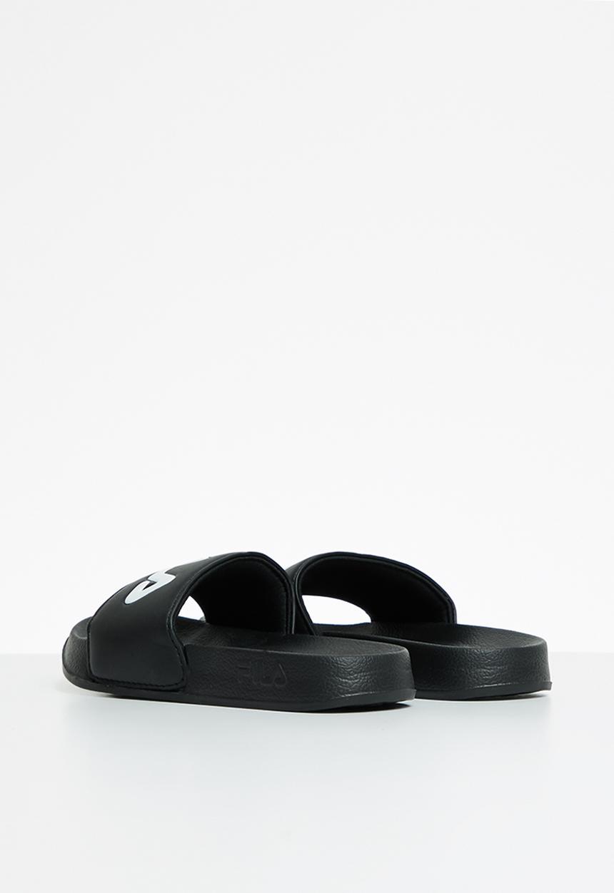 FILA - Hillside slide - black/chinese red/white