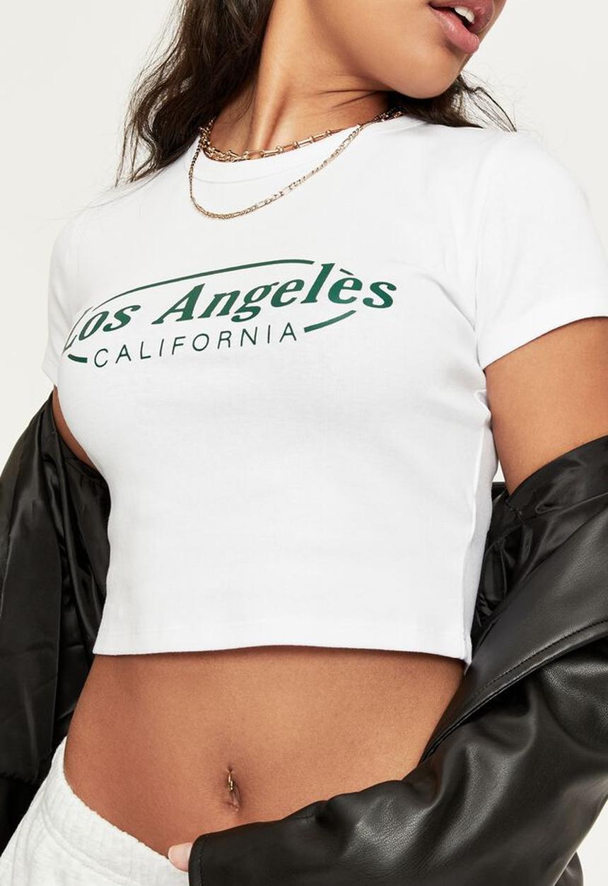 Supré  - Bambi printed T-shirt - white/la lockup