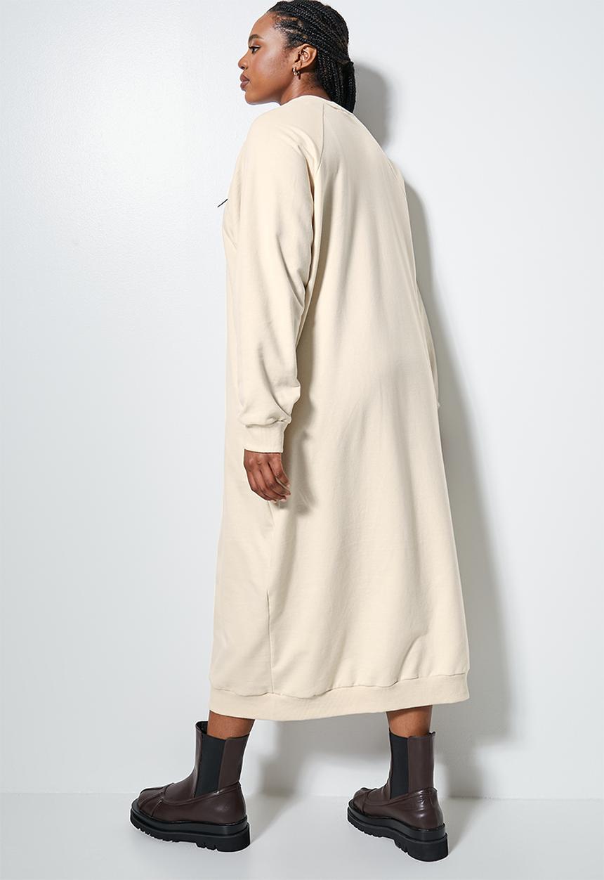 Superbalist - Ultimate sweat dress - sand