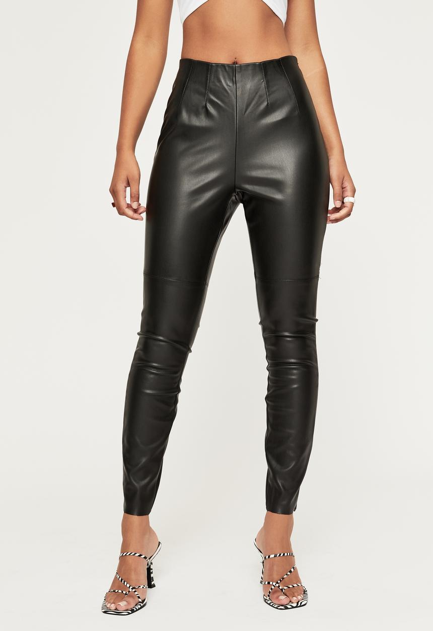Supré  - Vegan leather legging - black