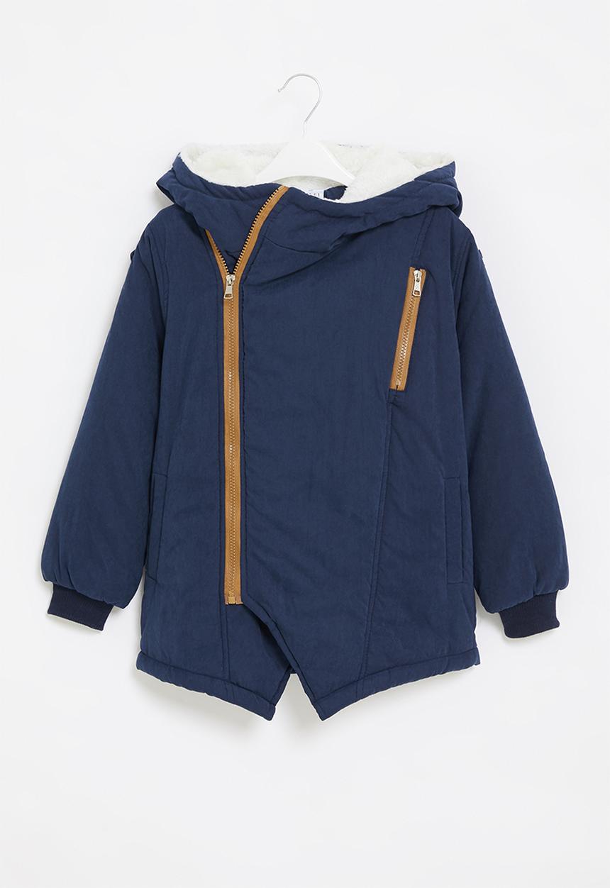 Rebel Republic - Boys hooded jacket - navy