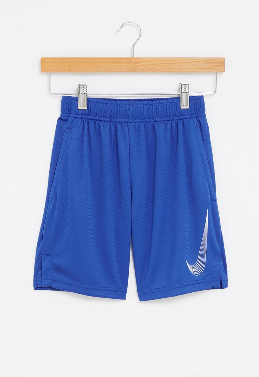 Nike - B nk df hbr short - game royal/white