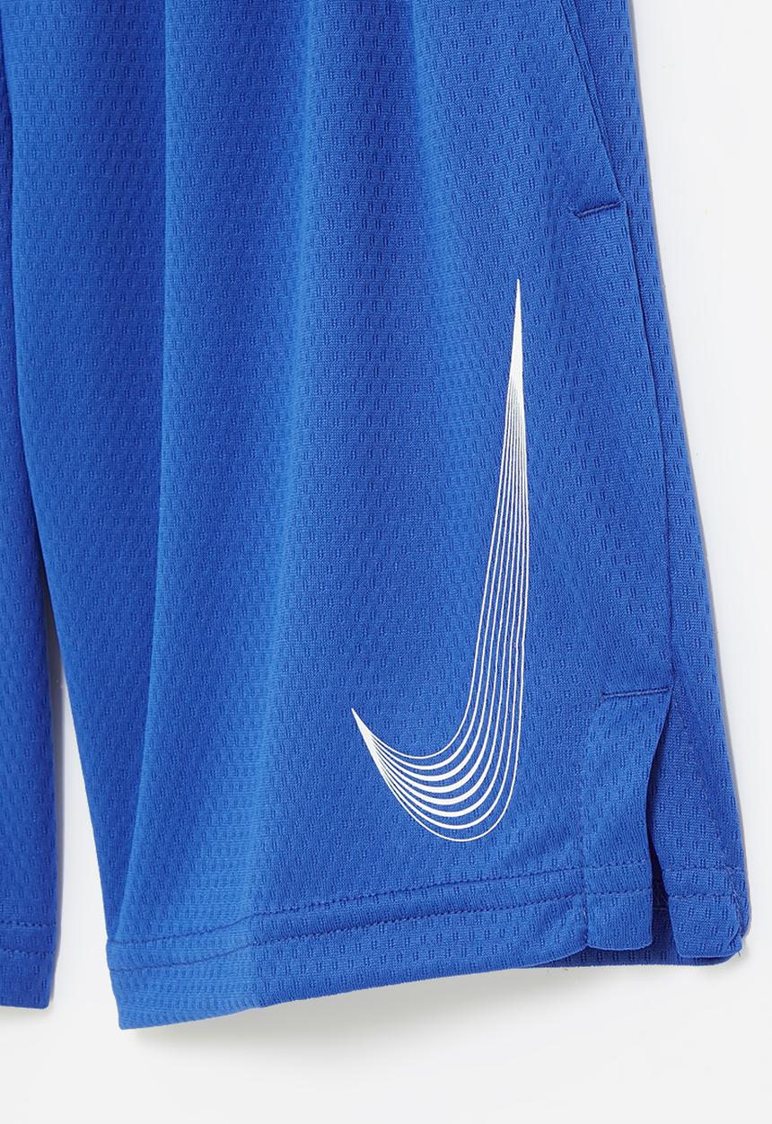 Nike - B nk df hbr short - game royal/white