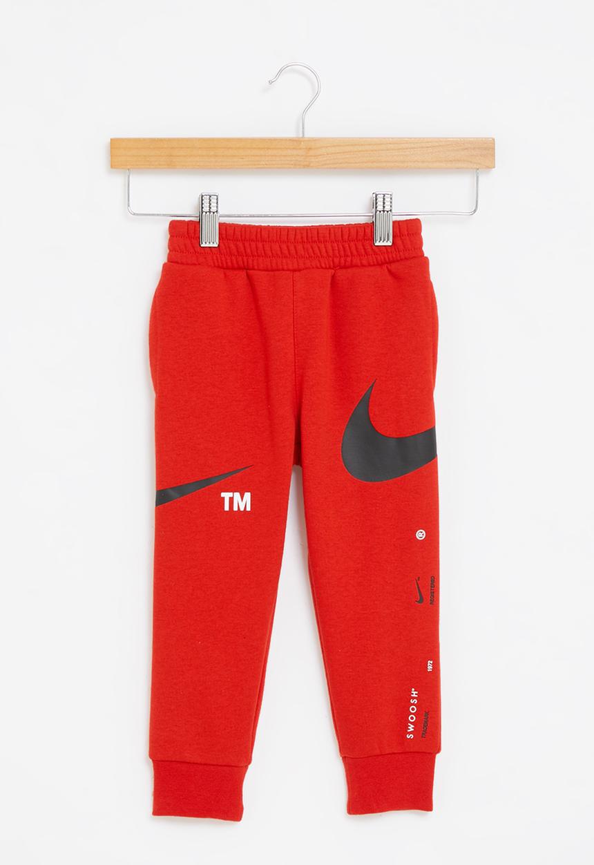 Nike - Nkb swoosh jogger - university red