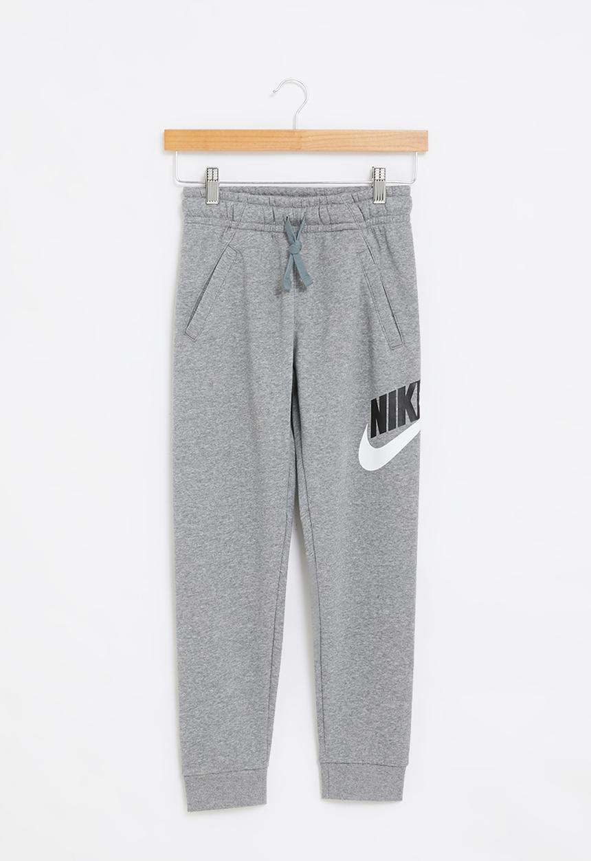 Nike - B nsw club hbr pant - carbon heather/smoke grey