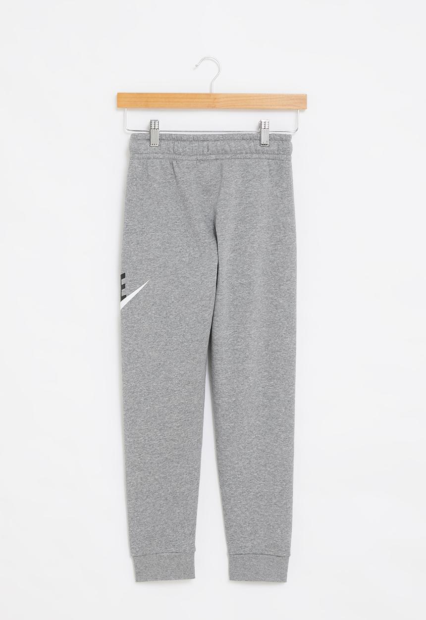 Nike - B nsw club hbr pant - carbon heather/smoke grey