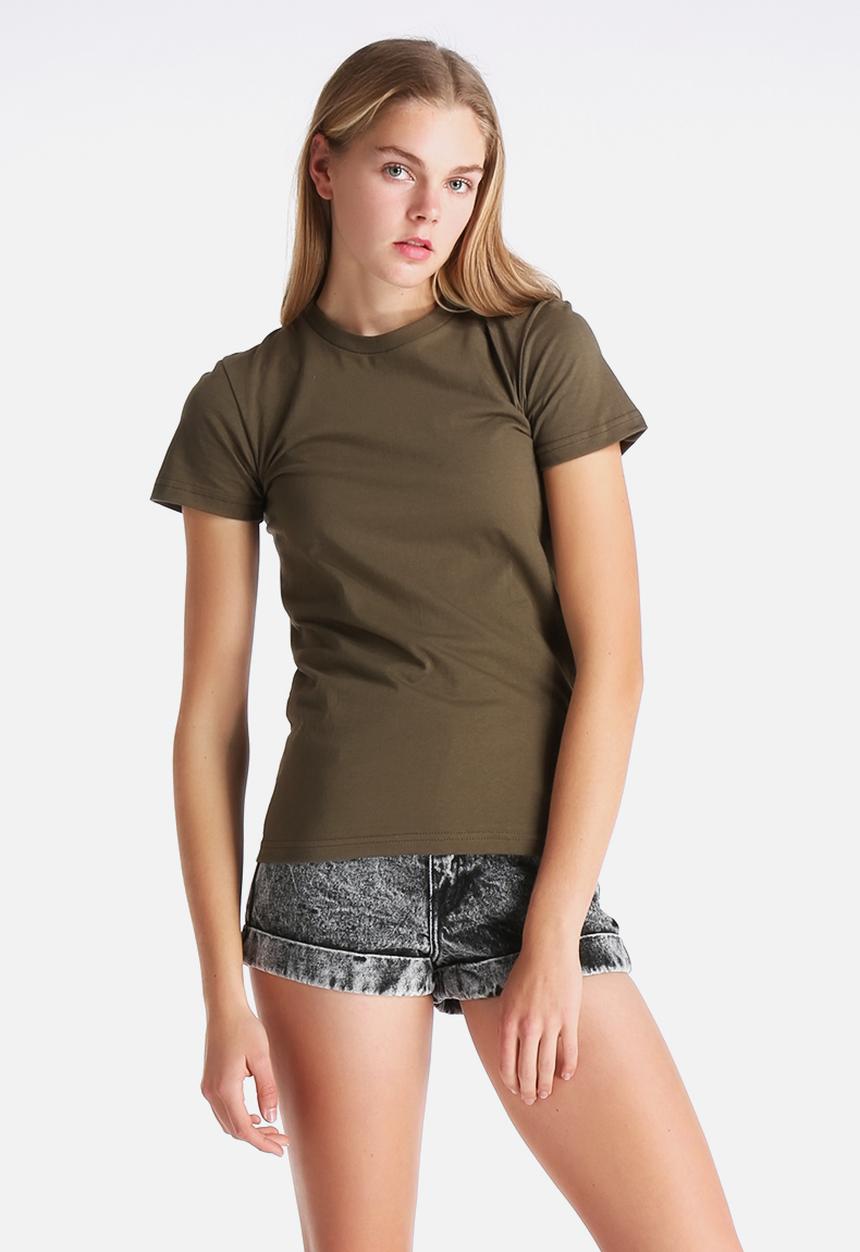 American Apparel - Fine Jersey Short Sleeve Tee