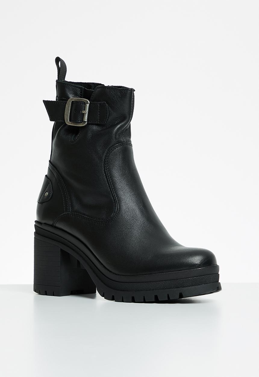 Palladium Manufacture - Mona 01 nappa leather - black