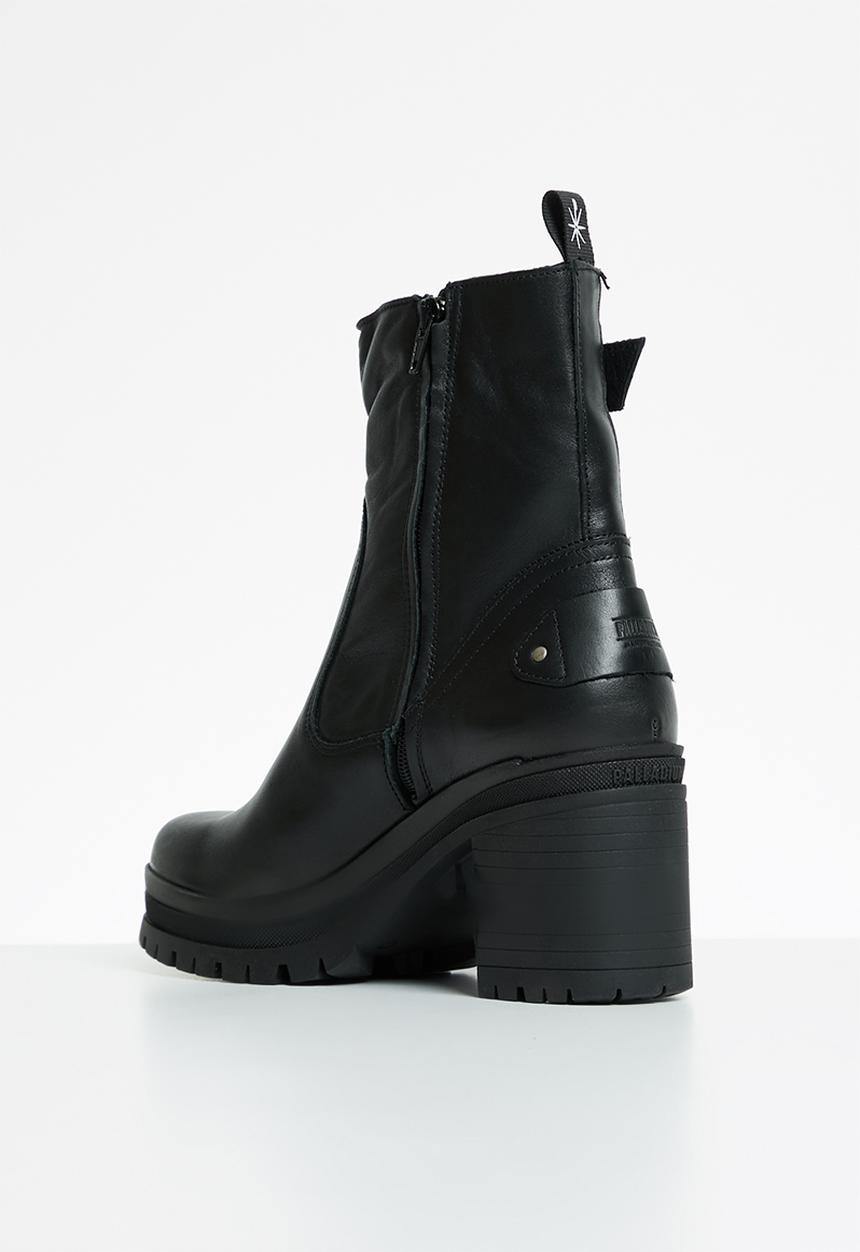 Palladium Manufacture - Mona 01 nappa leather - black