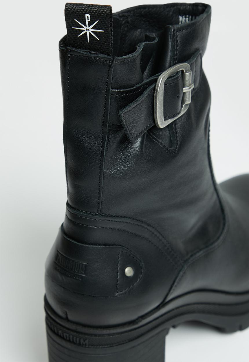 Palladium Manufacture - Mona 01 nappa leather - black