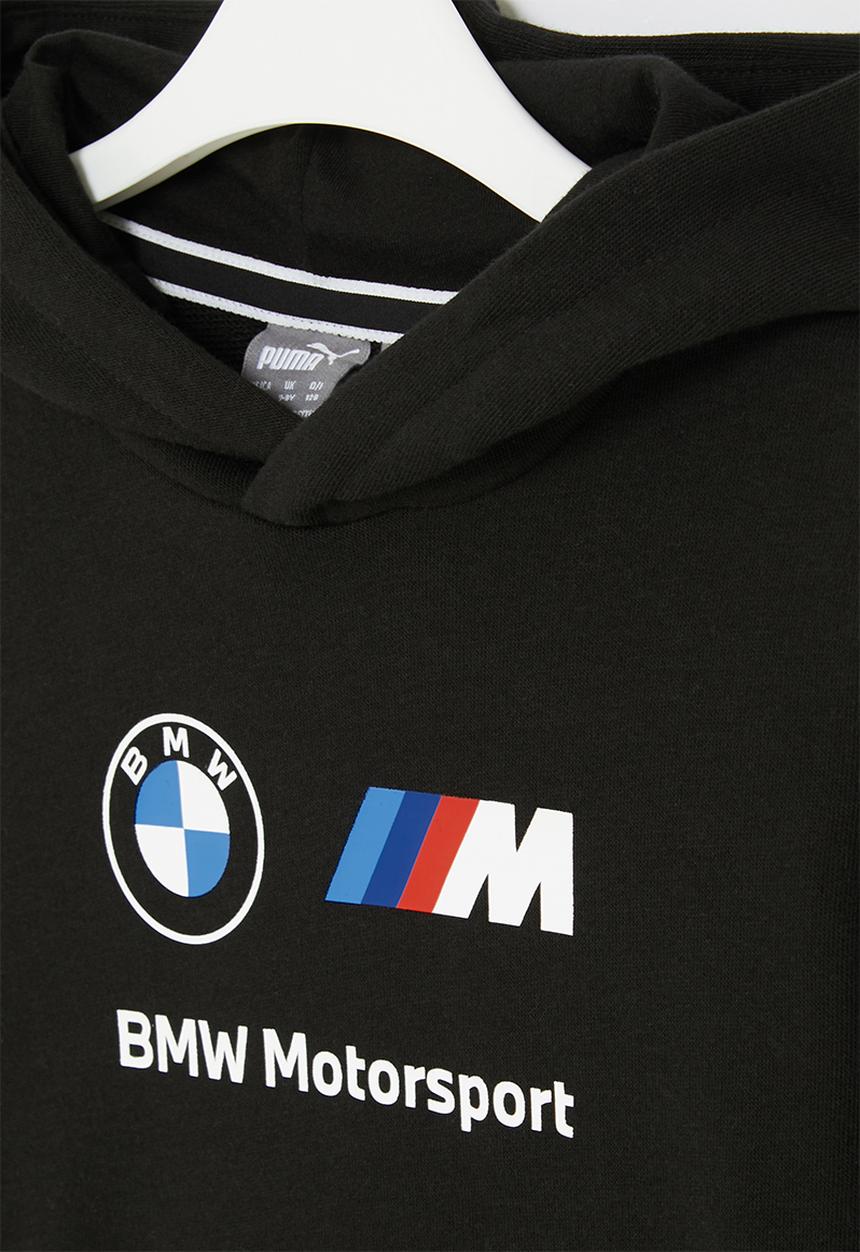 PUMA - Bmw mms kids ess logo hoodie ft - puma black