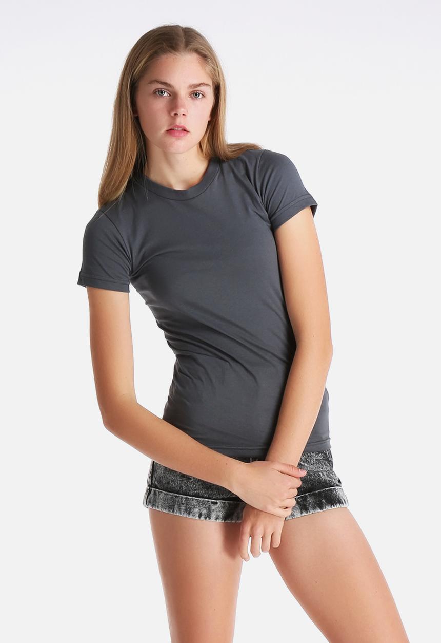 American Apparel - Fine Jersey Short Sleeve Tee
