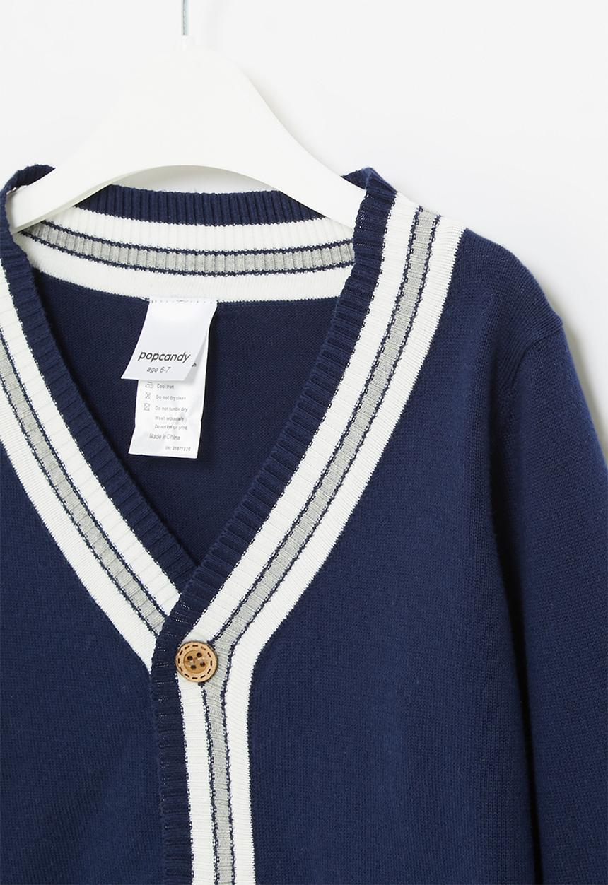 Pop Candy - Boys cardigan - navy
