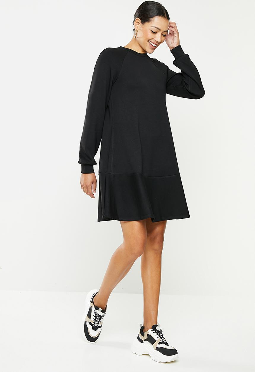 Glamorous - Knitted mercury dress - black