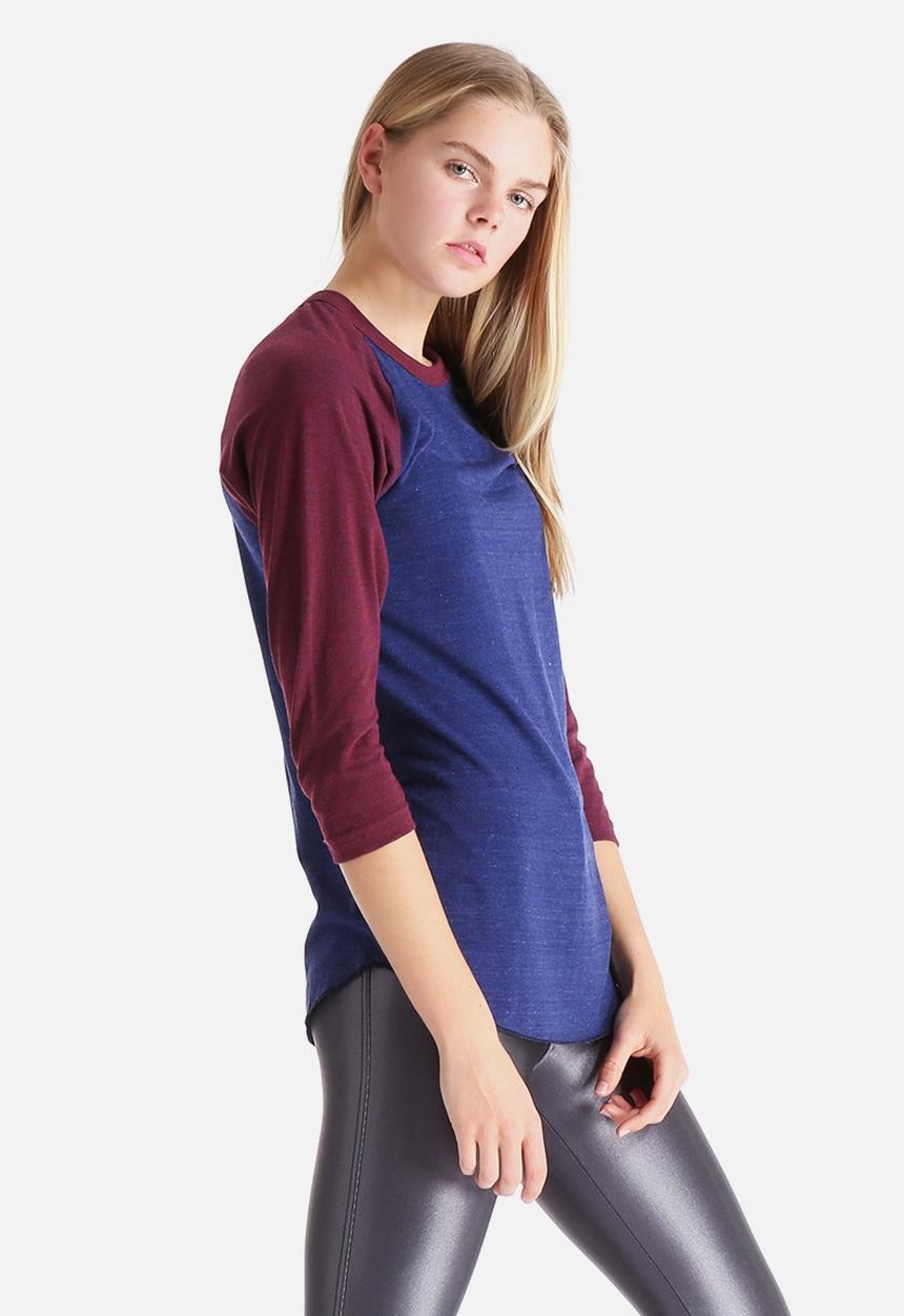 American Apparel - Tri-Blend 3/4 Sleeve Raglan