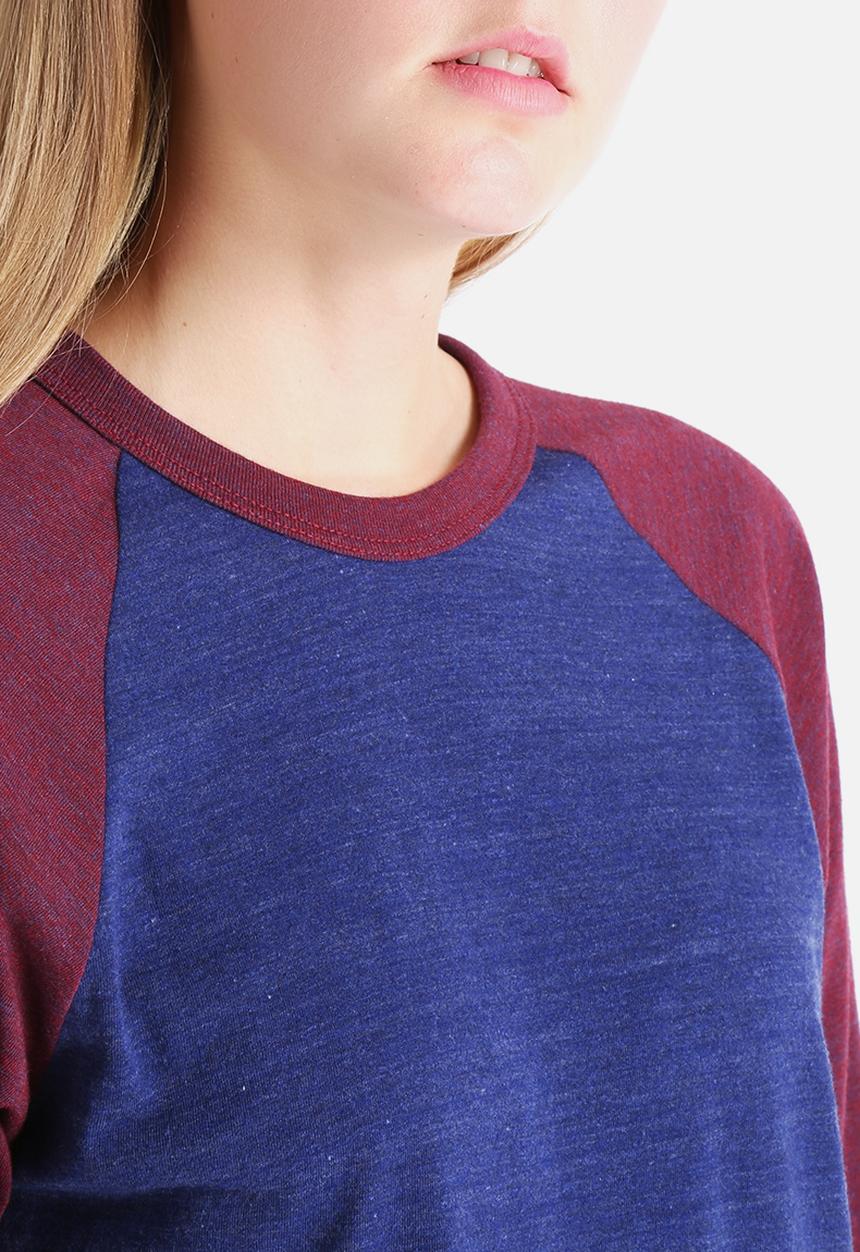 American Apparel - Tri-Blend 3/4 Sleeve Raglan