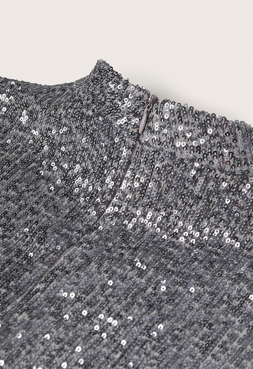MANGO - Plus T-shirt lenjuel1 - silver