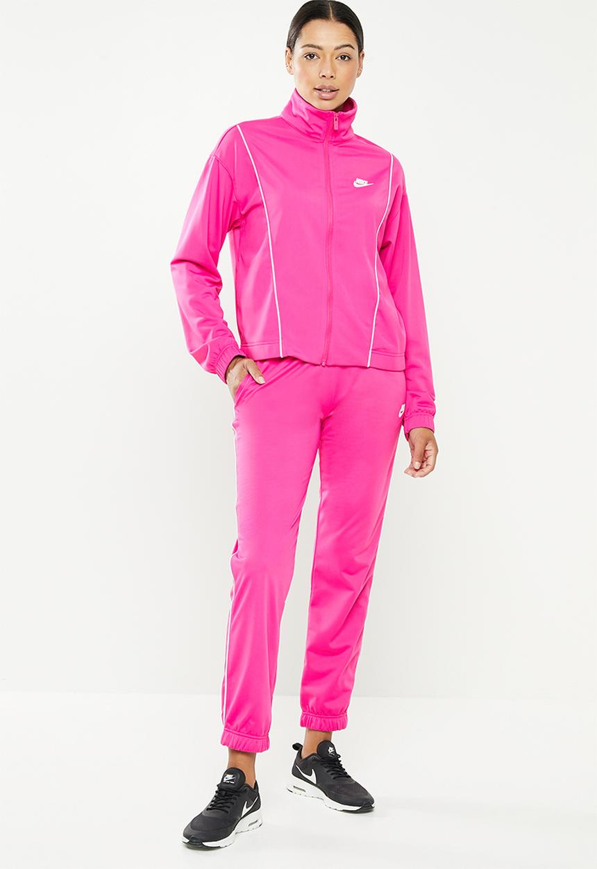Nike - Nsw essntl pqe track suit - pink 