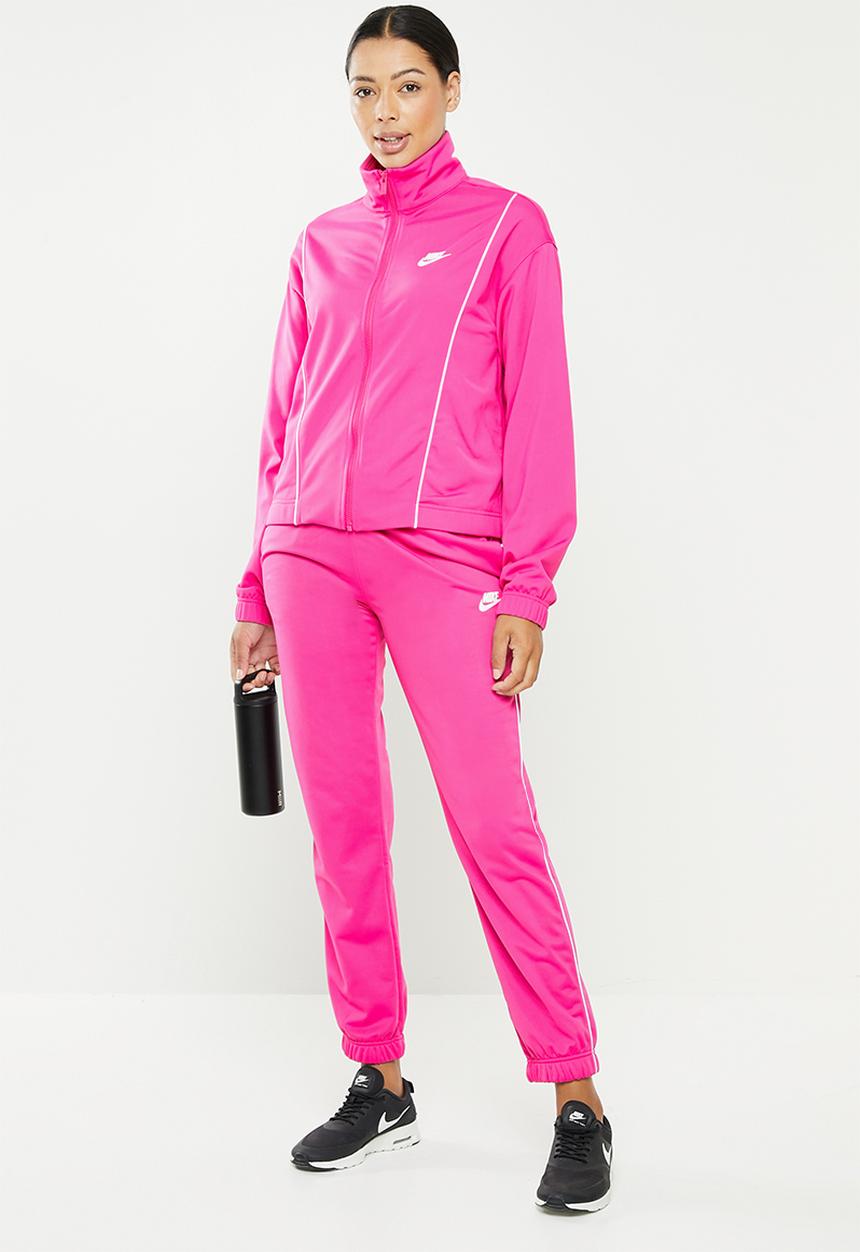 Nike - Nsw essntl pqe track suit - pink 
