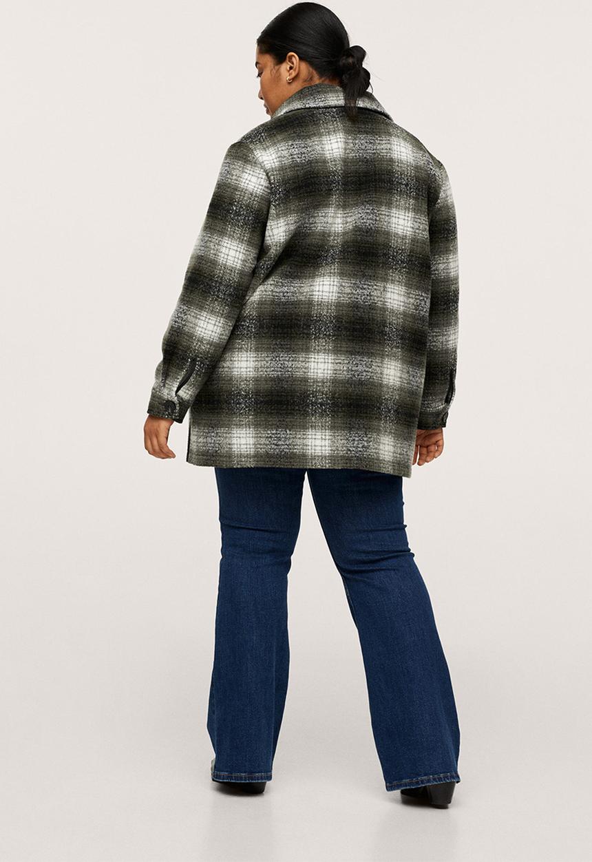 MANGO - Plus jacket candy - light pastel green